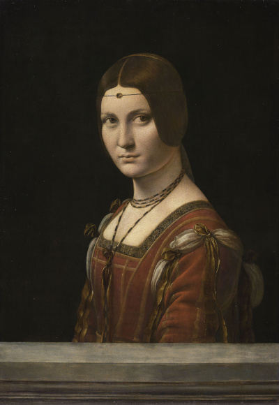 La Belle Ferronnière Leonardo da Vinci